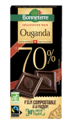 Chocolat noir degust rep ouganda 70%