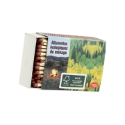 Lot de 4 boîtes d'allumettes