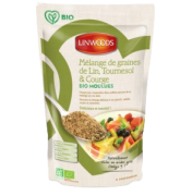 Graines lin tournesol courge moulues 200g