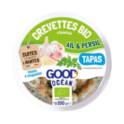 Tapas de crevettes Ail et Persil 100g